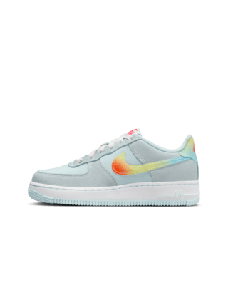 Air force 1 bleu orders orange